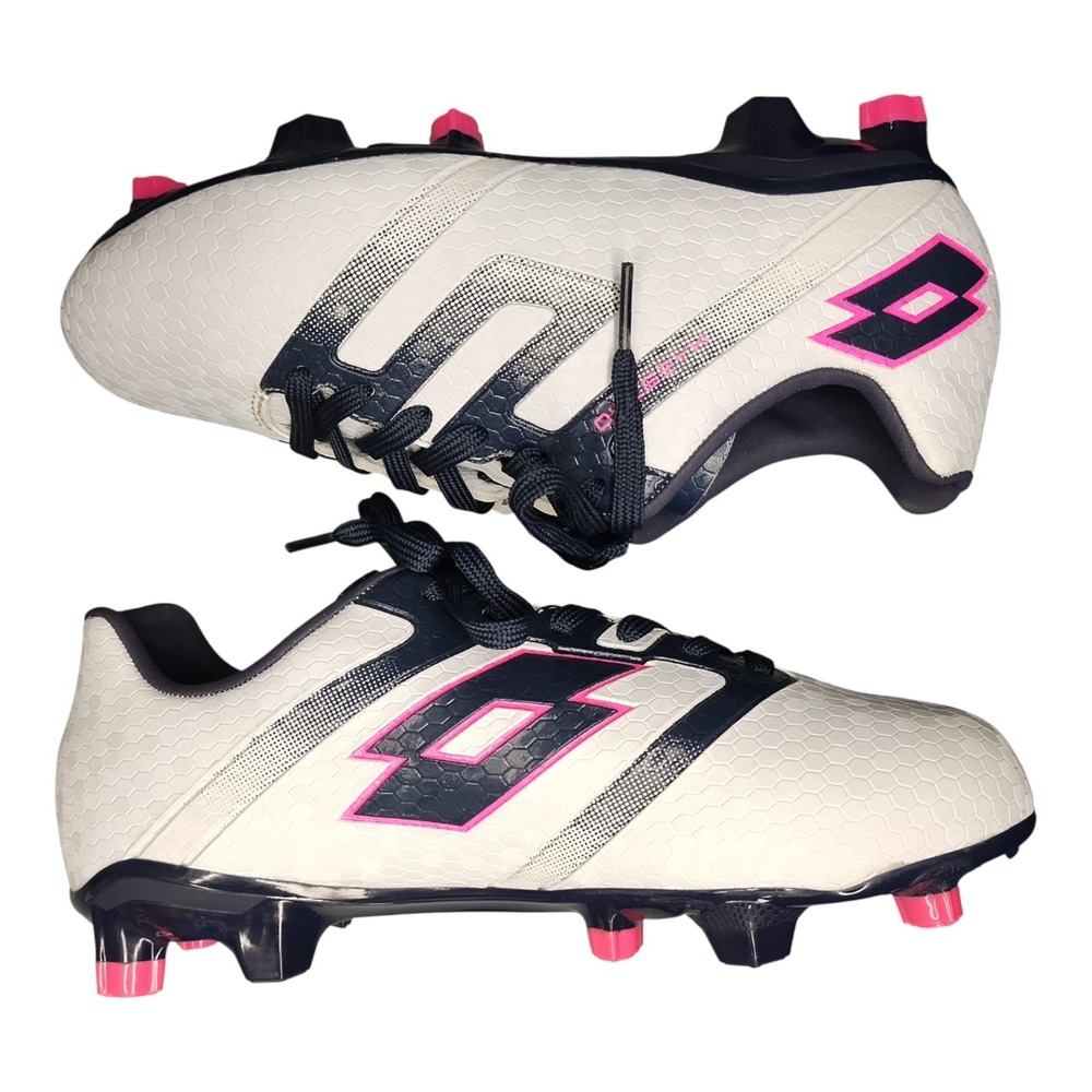 Lotto Maestro 300 IV FG Soccer Cleats Kids Size‎ 3 Multicolor Athletic Lace Up